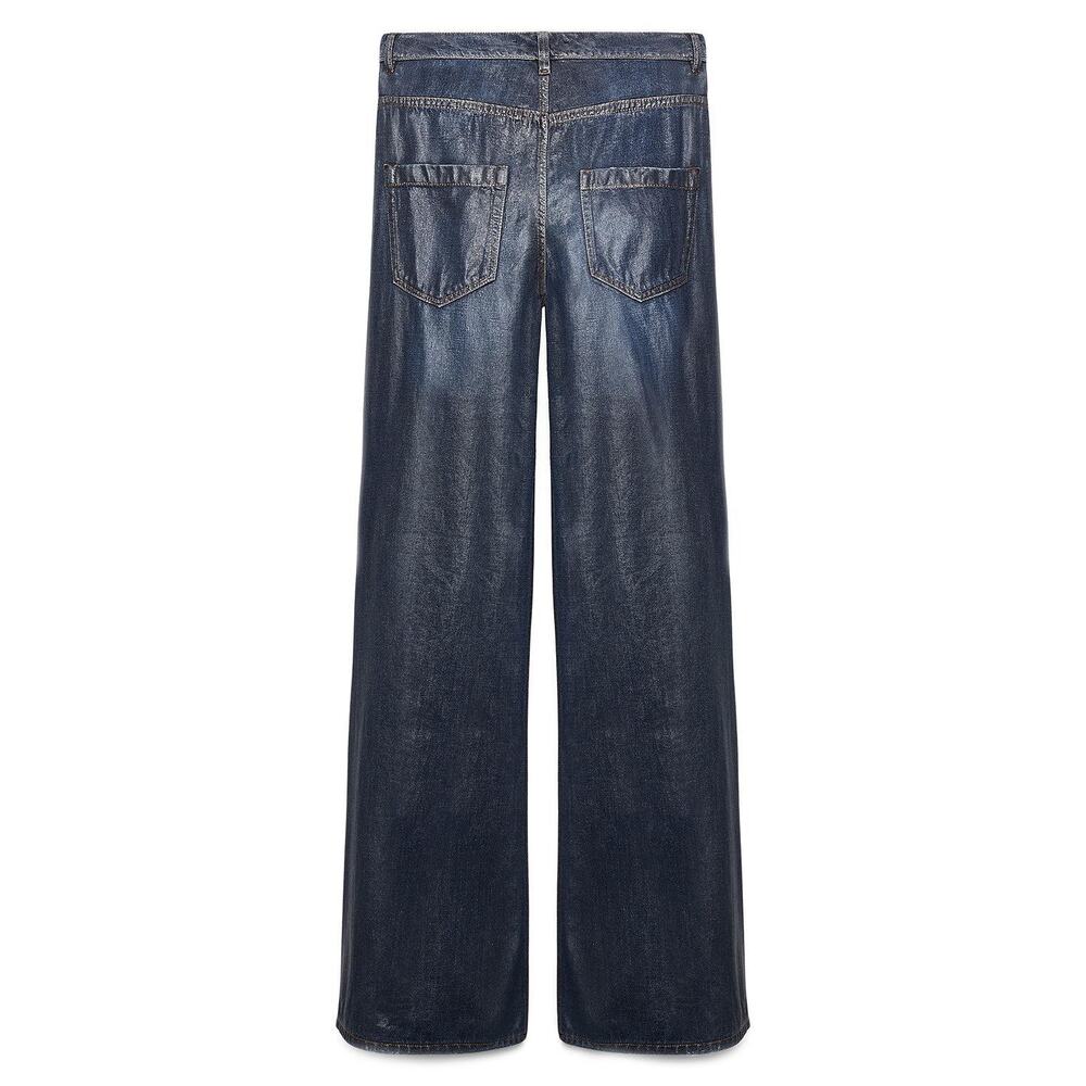 Dorothee Schumacher Womens Denim Romance Wide Jeans in Blue Indigo 4 L - Picture 4 of 4